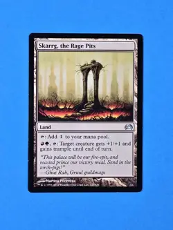 1x Skarrg, The Rage Pits Planechase 2012 PC2 Mtg Magic Land Mana Card 127 - Image 1