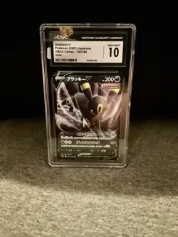 The Pokemon Company Umbreon V 100/184 S8b VMAX Climax Holo CGC 10 JP 2021 - Image 1