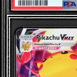 2022 Pokemon Sword And Shield Lost Origin Pikachu Vmax PSA 10 Trainer Gallery - Image 4