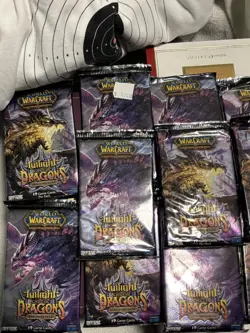 11x World Of Warcraft Twilight of the Dragons Worldbreaker Booster Packs - Image 1
