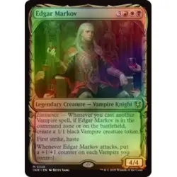 Foil Edgar Markov (showcase) M/NM Magic: The Gathering MTG Innistrad Remastered - Image 1