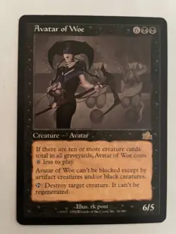 Avatar of Woe Prophecy MTG NM Magic: The Gathering - Image 1