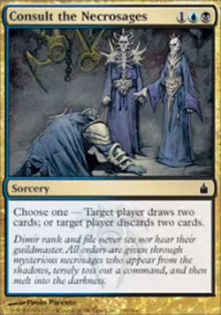 Light Play, English MTG Foil Consult the Necrosages - Foil Ravnica: City of Guil - Image 1