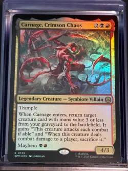 Carnage, Crimson Chaos SPM 125 Magic MTG Rare NM - Image 1