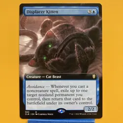 MTG Displacer Kitten #560 Regular - CLB EN Extended Art NM - Image 1