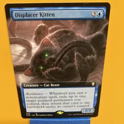 MTG Displacer Kitten #560 Regular - CLB EN Extended Art NM - Image 4