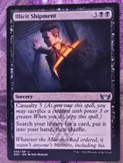 Illicit Shipment 83 Uncommon Streets of New Capenna Magic: The Gathering MP - Image 1