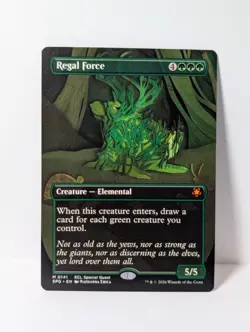 Regal Force - Borderless - Special Guests SPG - NM - MTG - Image 1