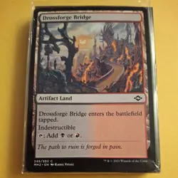 4x MTG Drossforge Bridge NM lp magic the gathering Modern Horizons 2 MTG pod - Image 1