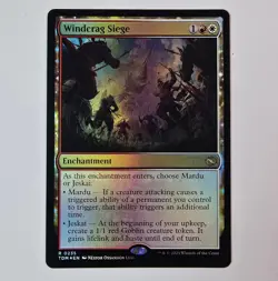 Windcrag Siege 235 Rare Tarkir: Dragonstorm Magic: The Gathering Foil Near Mint - Image 1