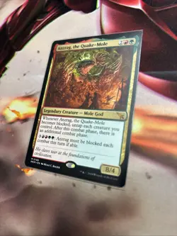 MTG Anzrag, the Quake-Mole - Murders at Karlov Manor + Bonus Foils - Image 4