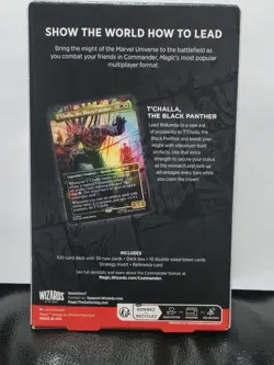 Magic The Gathering Marvel Super Heroes Commander Deck - Wakanda Forever 🔥 NEW! - Image 3