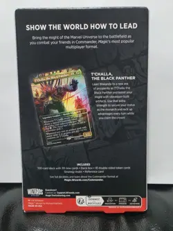 Magic The Gathering Marvel Super Heroes Commander Deck - Wakanda Forever 🔥 NEW! - Image 4