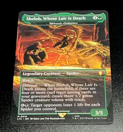 Mint/Near-Mint, English - 1 x MTG Shelob, Whose Lair Is Death - Ishkanah, Grafwi - Image 1
