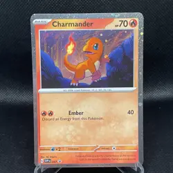 3 Card Set Bulbasaur Charmander Squirtle Pokemon 151 Poster Collection Box Promo - Image 2