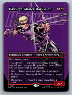 Hawkeye, Master Marksman R 0367 Marvel Super Heroes Regular - Image 1