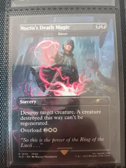Noctis's Death Magic - Damn 1870 Secret Lair Drop Series Magic: The Gathering NM - Image 1