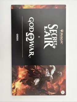 Magic The Gathering Secret Lair God of War Greek Non-Foil - Image 1