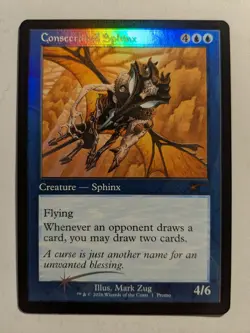 Consecrated Sphinx (Retro Frame) NM Foil Promo Magicfest Cards MTG English 1 - Image 1