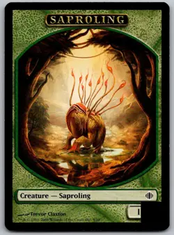 Saproling Token 9 Token Shards of Alara Magic: The Gathering Lightly Played - Image 1