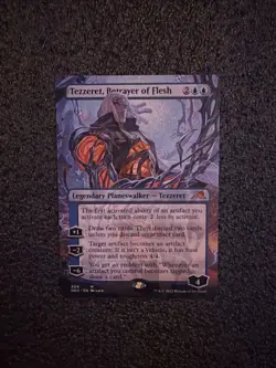 Tezzeret, Betrayer of Flesh (Borderless) - Kamigawa: Neon Dynasty (NEO) #304 - Image 1