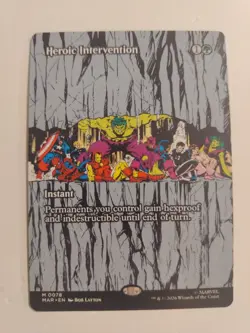 Marvel Universe Eternal-Legal #78 Heroic Intervention (0078) (Borderless) - Image 1