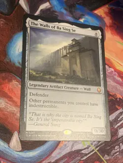 MTG Avatar: The Last Airbender - The Walls Of Ba Sing Se - Rare Legendary Mint - Image 3