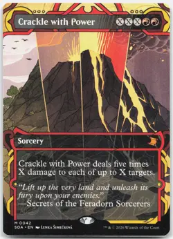 Crackle with Power M Secrets of Strixhaven: Mystical Archive SOA 42 2026 NM - Image 1