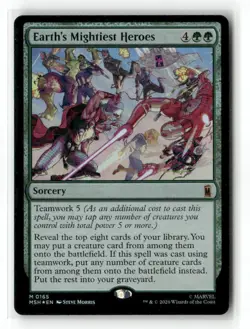 Earth's Mightiest Heroes 165 Mythic Foil MTG MSH NM - Image 2