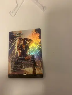 Patriotic Shield Sword of Fire and Ice Marvel Super Heroes Foil Borderless - Image 4