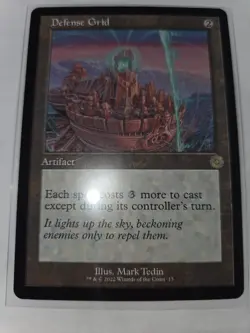 mtg, Defense Grid The Brothers' War: Retro Frame Artifacts Regular NM - Image 1
