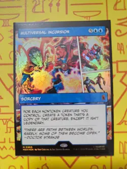 (Preorder) Multiversal Incursion (Borderless)- (NM)-*Foil*-EN-[MSH - 300] - Image 1