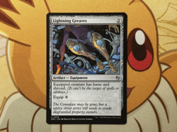 MtG - Lightning Greaves - Commander: Aetherdrift - 0055 - Uncommon - Image 1