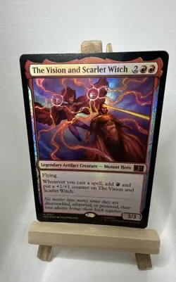 The Vision and Scarlet Witch Commander: Marvel Super Heroes Foil - Image 1