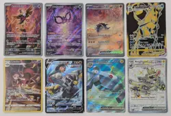 Lot of 8 Pokemon TCG Mixed Card Bundle- SIR, IR, Full Art, & More - Image 1