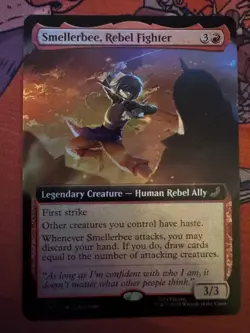 Smellerbee, Rebel Fighter (Extended Art) 198 Avatar: The Last Airbender Foil NM - Image 1