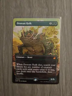 MTG Protean Hulk - Borderless - RVR NM - Image 1