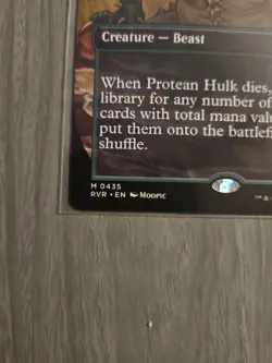 MTG Protean Hulk - Borderless - RVR NM - Image 3