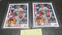Shohei Ohtani Topps 2019 Update 1984 Topps Rookie RC #84-25 Angels (1 card only) - Image 2