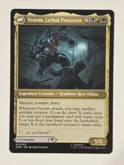 Magic the Gathering: Eddie Brock / Venom, Lethal Protector Spider-Man (M 55 SPM) - Image 2