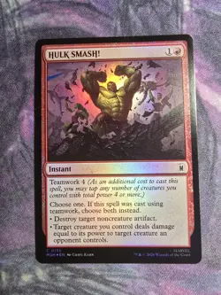HULK SMASH! Marvel Super Heroes Foil - Image 1