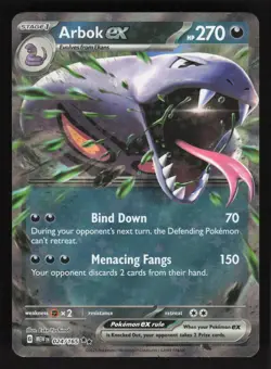 Toxicroak ex #131/198 Prize Pack Series Cards Pokemon Holo Card TCCCX - Image 1