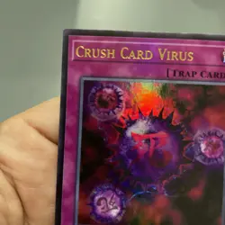 Crush Card Virus LCKC-EN046 ULTRA RARE (Version 2) NM FREE SHIPPING +Bonus Cards - Image 4