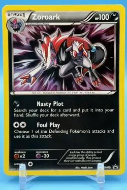 Zoroark BW09 Holo Rare Promo Black & White Promo Pokemon TCG - Image 1