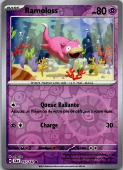 Carte Pokemon Ramoloss 057/142 Reverse - 2024 - Image 1