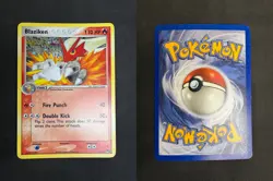 POKEMON UNGRADED BLAZIKEN 1/17 R POP SERIES 1 HOLO LP - Image 1