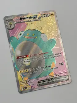 Iono's Bellibolt ex 194 Scarlet & Violet Promo Cards Holo Pokemon Single - Image 3