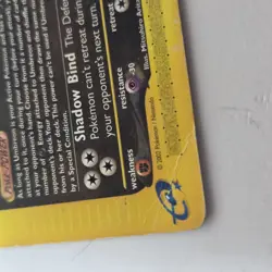 Umbreon - 41/147 - Pokemon Aquapolis Non-Holo Card - DAMAGED - See Pics - Image 3