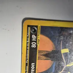 Umbreon - 41/147 - Pokemon Aquapolis Non-Holo Card - DAMAGED - See Pics - Image 5