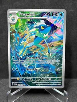 Frogadier 089/086 Holo Illustration Rare Chaos Rising Pokemon Near Mint - Image 1